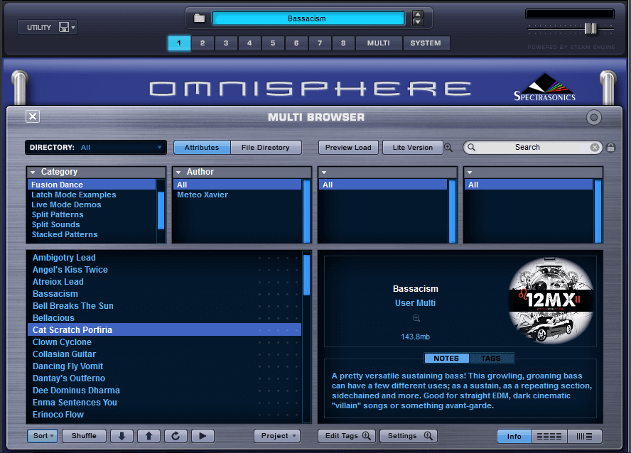 12 time omnisphere